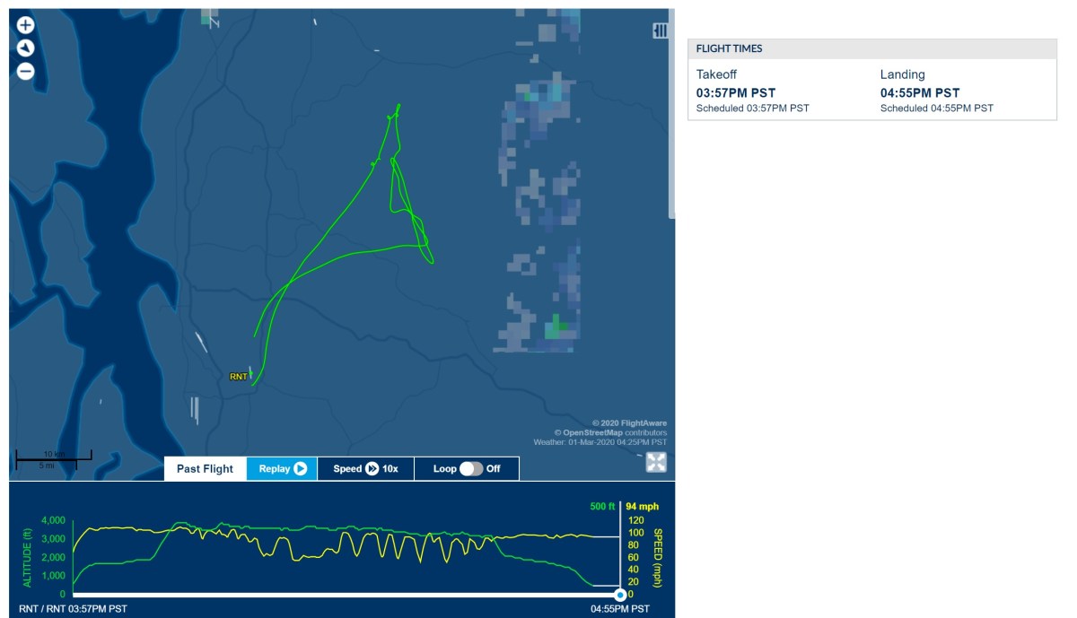 ついに飛行練習10回目