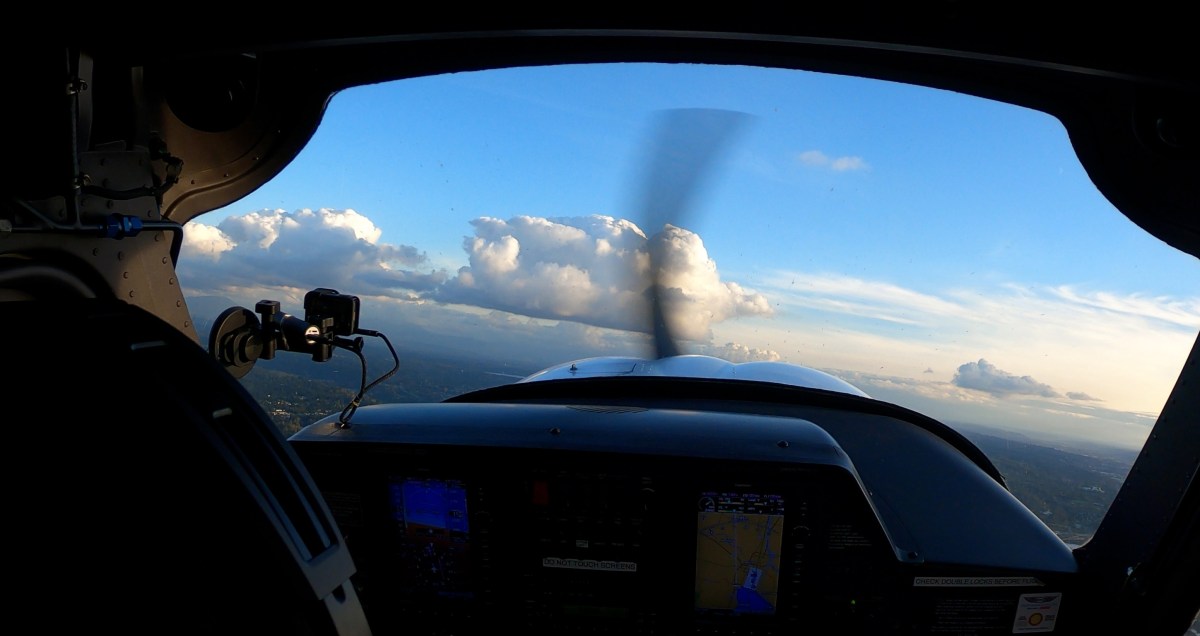 久しぶりにAuburnで離着陸練習